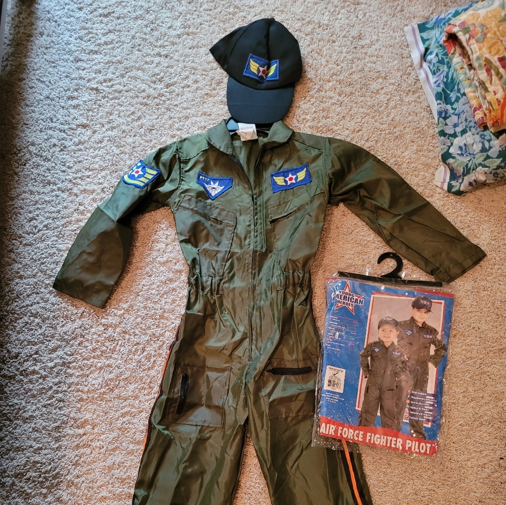 Boy's air force fighter pilot costume